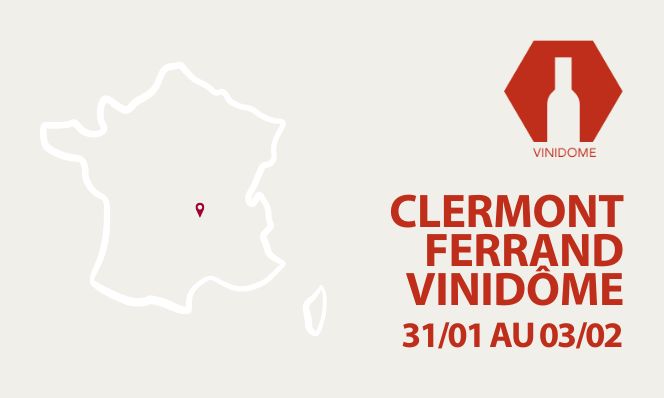 Salon des vins vinidome Clermont-Ferrand 2025